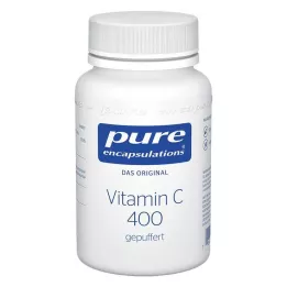 PURE ENCAPSULATIONS Vitamina C 400 capsule tamponate, 90 buc