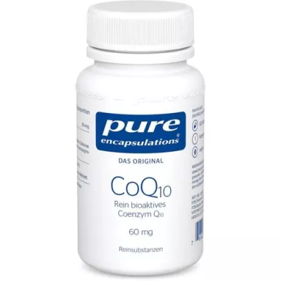 PURE ENCAPSULATIONS CoQ10 60 mg kapsler, 60 stk