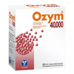OZYM 40.000 hårde kapsler med enterisk belægning, 200 stk