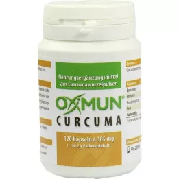 OXIMUN Curcuma kapsler, 120 kapsler