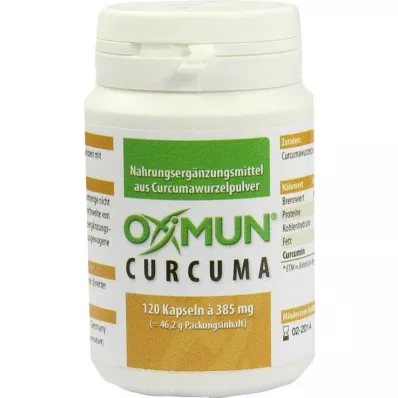 Oximun Curcuma kapsler, 120 stk