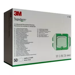 TEGADERM 3M I.V. Advanced fixation v.10x12 cm 1688, 50 buc