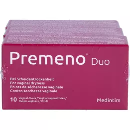 PREMENO Duo Vaginalovula, 3X10 stk
