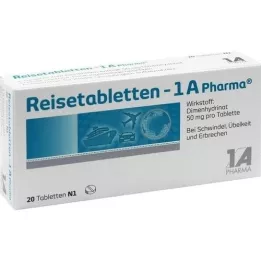 REISETABLETTEN-1A Pharma, 20 buc