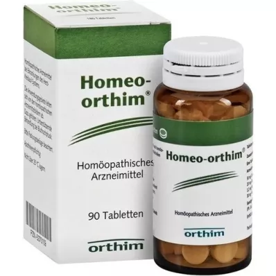 HOMEO ORTHIM Tabletter, 90 stk