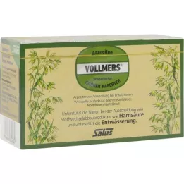 VOLLMERS filtru de ceai de ovăz verde preparat, 15 buc