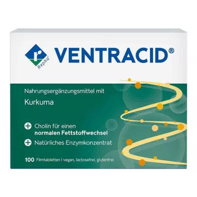VENTRACID Tabletter, 100 stk