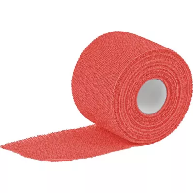 PEHA-HAFT Bandaj de fixare color 6 cmx20 m roșu, 1 buc