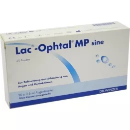 LAC OPHTAL MP sine øjendråber, 30X0,6 ml