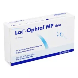 LAC OPHTAL MP sine øjendråber, 30X0,6 ml