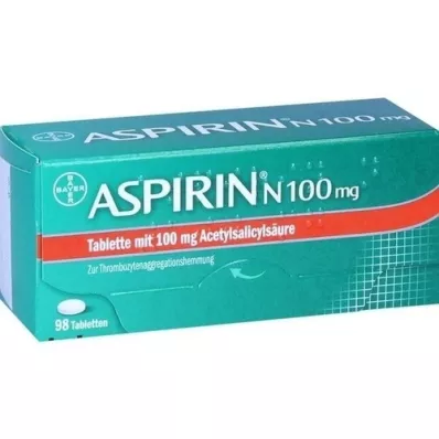 ASPIRIN N 100 mg comprimate, 98 buc