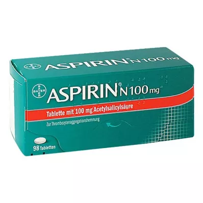 ASPIRIN N 100 mg comprimate, 98 buc ASPIRIN N 100 mg comprimate, 98 buc