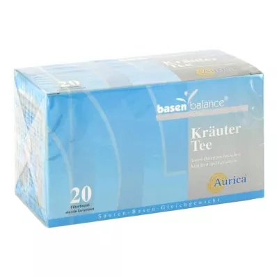 BASENBALANCE Pungă de filtru pentru ceai de plante, 20X2 g