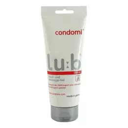 CONDOMI Glidecreme og massagegel, 200 ml