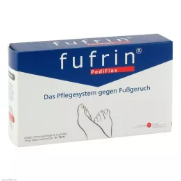 FUFRIN PediFlex plejesystem strømpe+salve str. 38-42, 2X5 g