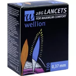 WELLION Lancetter 28 G, 100 stk