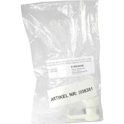 DOSIERPUMPE 2 ml til 1000 ml flasker, 1 stk