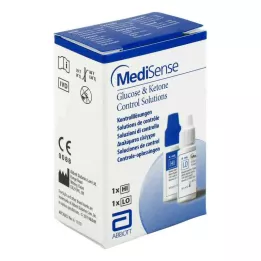 MEDISENSE Kont. opløsning glucose + ketoner H/L, 2 fl oz