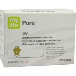 MYLIFE Pura blodsukker-teststrimler, 50 stk