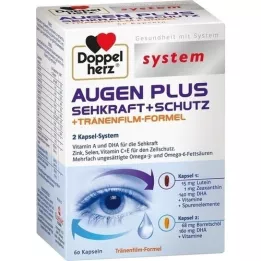 DOPPELHERZ Eyes plus vision+protection system kapsler, 60 stk