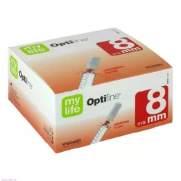 MYLIFE Optifine pen-nåle 8 mm, 100 stk