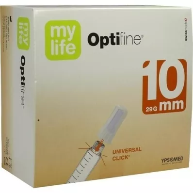 MYLIFE Optifine pen-nåle 10 mm, 100 stk