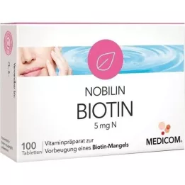 NOBILIN Biotin 5 mg N tabletter, 100 stk