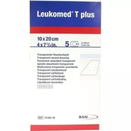 LEUKOMED transp.plus sterile plastre 10x20 cm, 5 stk