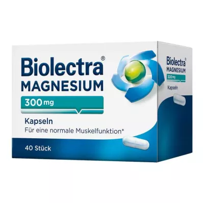 Biolectra Magnesium 300 kapsler, 40 stk
