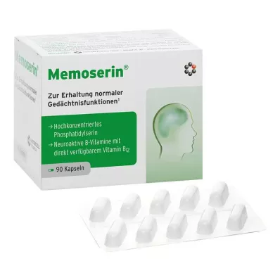MEMOSERIN Kapsler, 90 stk MEMOSERIN Kapsler, 90 stk