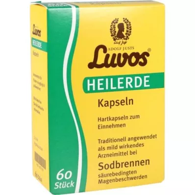 LUVOS Kapsler af helbredende ler, 60 stk