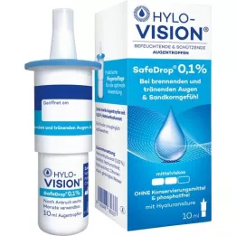 HYLO-VISION SafeDrop 0,1% øjendråber, 10 ml