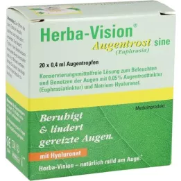 HERBA-VISION Øjentrøst sine øjendråber, 20X0,4 ml