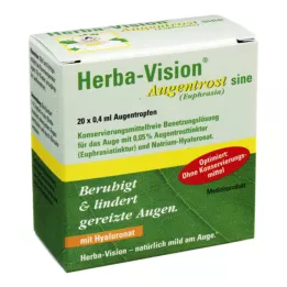HERBA-VISION Øjentrøst sine øjendråber, 20X0,4 ml
