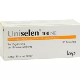 UNISELEN 100 NE tabletter, 1X50 stk