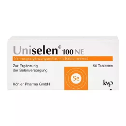 UNISELEN 100 NE tabletter, 1X50 stk