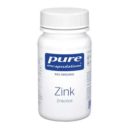 PURE ENCAPSULATIONS Zink Zinkcitrat-kapsler, 60 kapsler