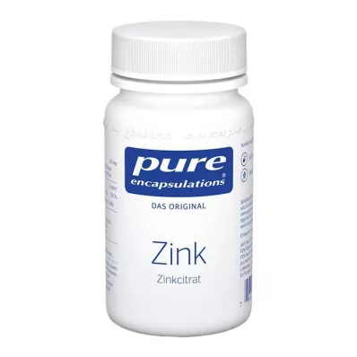 PURE ENCAPSULATIONS Zink Zinkcitrat-kapsler, 60 kapsler