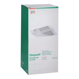 VLIWAZELL Absorberende puder sterile 10x20 cm, 30 stk