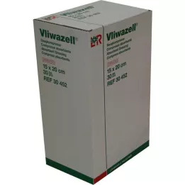 VLIWAZELL Absorberende puder sterile 15x20 cm, 30 stk