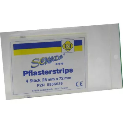 SENADA Gipsstrimler 25x72 mm, 4 stk SENADA Gipsstrimler 25x72 mm, 4 stk