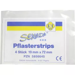 SENADA Gipsstrimler 19x72 mm, 4 stk
