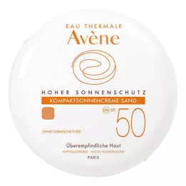 AVENE Kompakt solcreme SPF 50 sand, 10 g