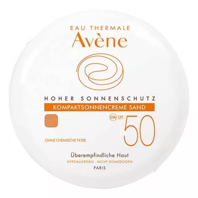 AVENE Kompakt solcreme SPF 50 sand, 10 g AVENE Kompakt solcreme SPF 50 sand, 10 g