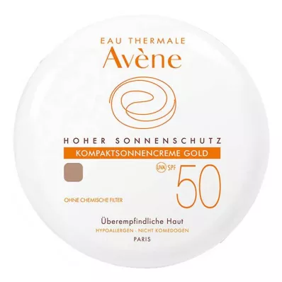 AVENE Kompakt solcreme SPF 50 guld, 10 g AVENE Kompakt solcreme SPF 50 guld, 10 g