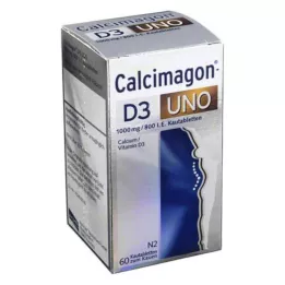 CALCIMAGON D3 Uno tyggetabletter, 60 kapsler