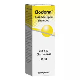 CLODERM Shampoo mod skæl, 50 ml