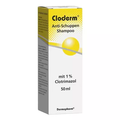 CLODERM Shampoo mod skæl, 50 ml