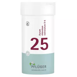 BIOCHEMIE Pflüger 25 Aurum chlorat.natron.D 6 Tab., 400 stk