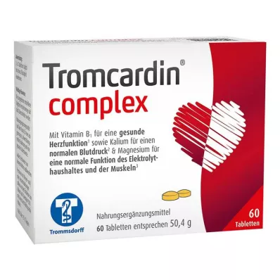 TROMCARDIN komplekse tabletter, 60 stk TROMCARDIN komplekse tabletter, 60 stk